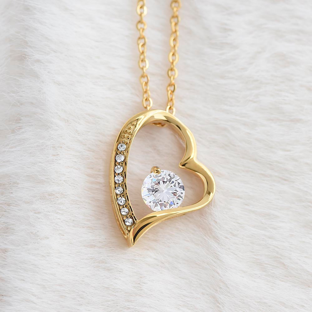 To My Wife, a Treasure - Forever Love Necklace